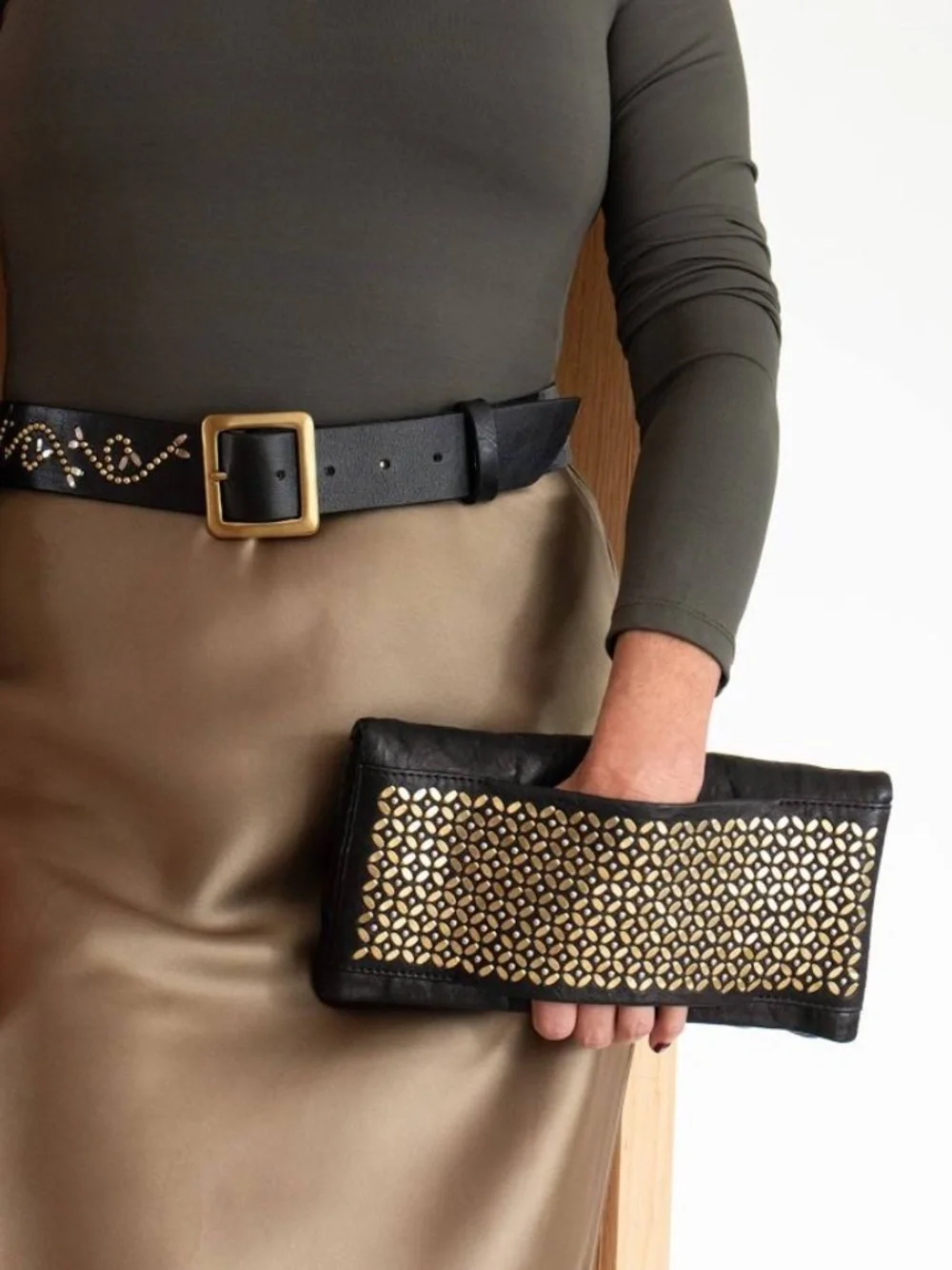Calleen Cordero fava clutch